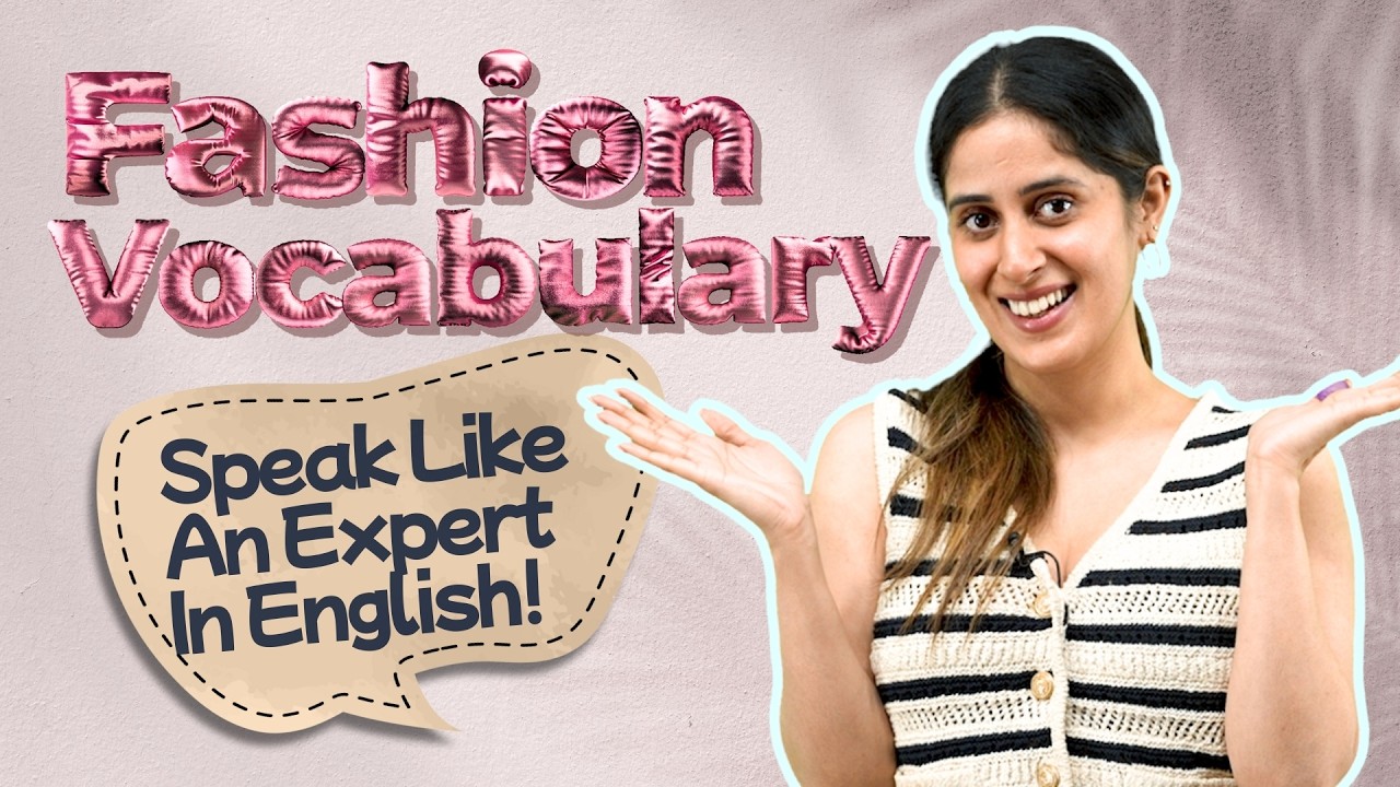Fashion Vocabulary & Expressions You Need To Know! Speak In English Like A Pro! #esl #letstalk