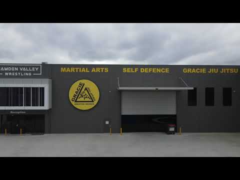 Quick Aerial View of Gracie Smeaton Grange and Camden Valley Wrestling