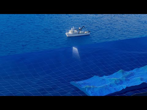 使用多波束回聲測深儀繪製海底地圖 (Mapping the seafloor with the Multibeam Echosounder)