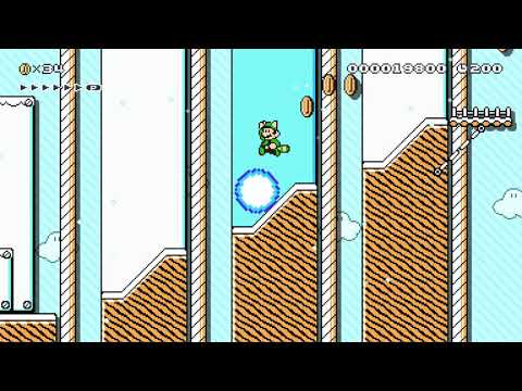 (5-1) Winter Wonderland by Carrot4 🍄 Super Mario Maker 2 #alo