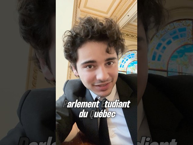 L’UQAM au Parlement étudiant du Québec | La minute UQAM