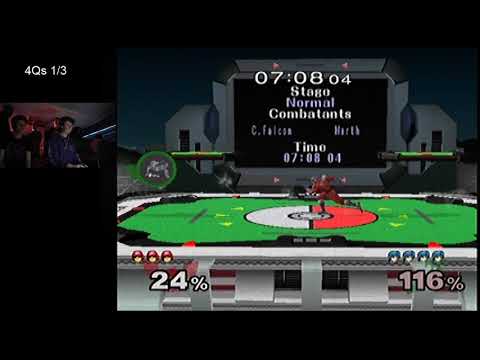 The Tation (Cpt. Falcon) vs Tanki (Marth) - Four Quarters Melee #85