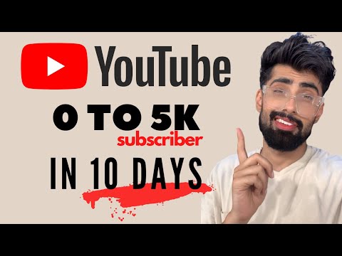 0 To 5K YouTube Subscribers In JUST 10 DAYS | Grow On YouTube | Mridul Madhok