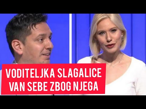 PREKINUTA SLAGALICA! Voditeljka OSTALA VAN SEBE! Takmicar PREKINUO EMISIJU a onda uradio OVO!