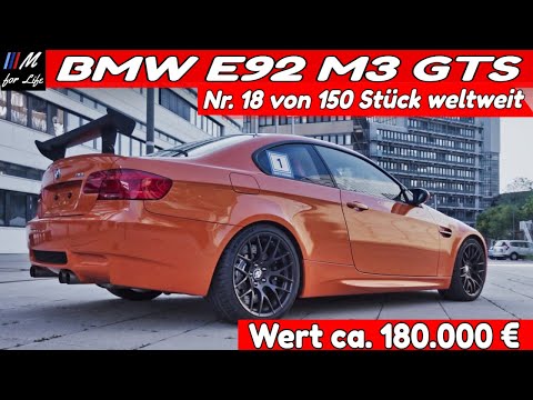 BMW E92 M3 GTS Review | 450 PS | Nr. 18 von 150 Stück weltweit! ꓲ Ich durfte Ihn fahren! 😍