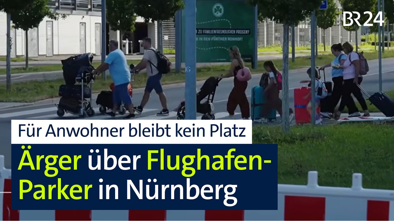 Flughafen-Parker verstopfen Nürnberger Wohngebiete | BR24