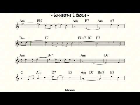 Summertime Backing Track For Bass (BPM 90)