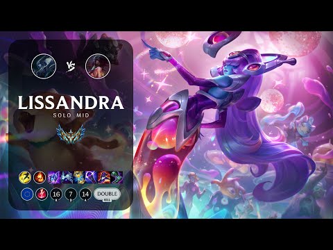 Lissandra Mid vs Akali - EUW Challenger Patch 13.1