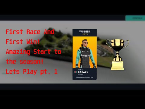 Motorsport Manager 3 Episode 1- Our First Win and Amazing Pit Strategy!