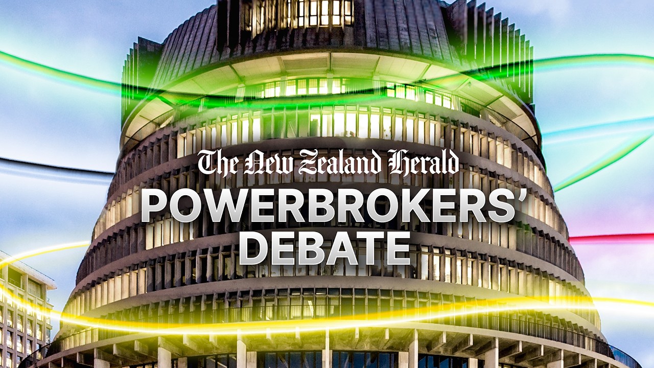 The NZ Herald Powerbrokers' Debate hosted by Ryan Bridge