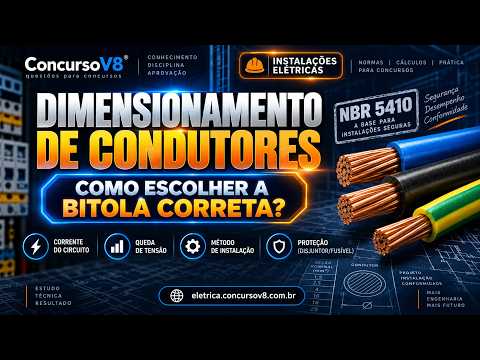 Dimensionamento de Condutores Elétricos: Como Escolher a Bitola Correta