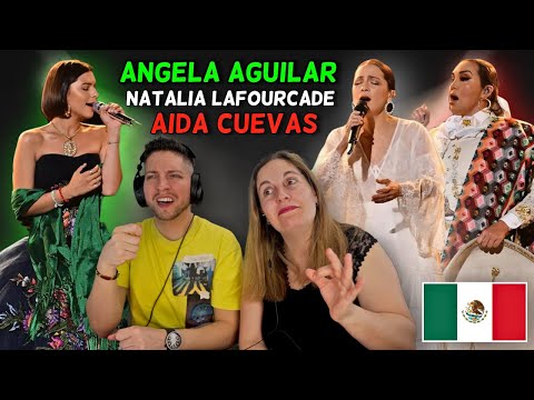 ESPAÑOLES REACCIONAN A Angela Aguilar, Aida Cuevas & Natalia Lafourcade "LA LLORONA" POR PRIMERA VEZ