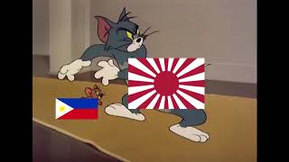 Tom and Jerry World War II in the Philippines meme