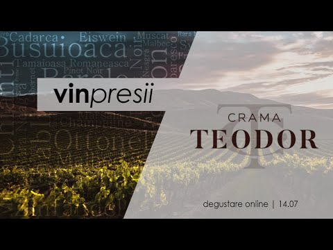 VINpresii Ep. 12 - Degustare on-line - Crama Teodor