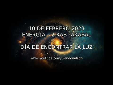 LA ENERGÍA DEL DÍA - SINCRONIZACIÓN CÓSMICA - 10 DE FEBRERO DEL 2023 - DÍA DE ENCONTRAR LA LUZ