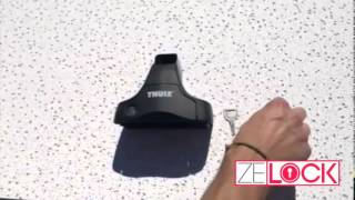 How To Remove a Thule Lock Core by ZeLock