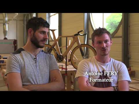 Le Vélo en Bois de l'AFPIA Est-Nord