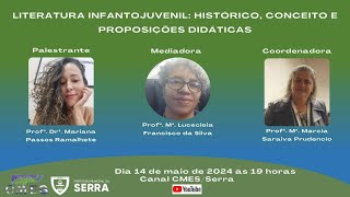 LITERATURA INFANTO JUVENIL: histórico, conceitos e proposições didáticas.