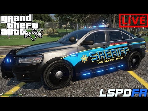 GTA 5 Live PD - Los Santos County Sheriff - K-9 Unit - LSPDFR (NVE)