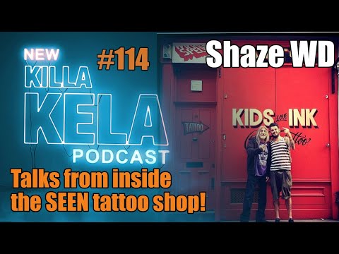 UK's first Graffiti writer Tattoo pioneer talks working with legend SEEN! KKPC#114