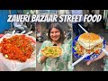 Zaveri Bazaar Khau Galli | Mumbai Street Food | Chaat, Dabeli, Aamras, Chinese & More