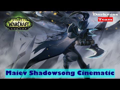 Maiev Shadowsong Cinematic Trailer and Demon Hunter Gameplay Video - World of Warcraft: Legion