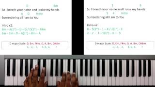 Breathe Your Name - Israel Houghton (Piano Tutorial)
