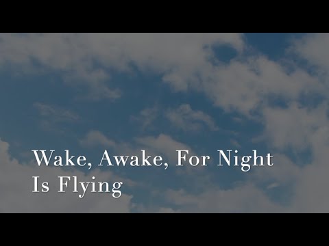 210 SDA Hymn - Wake, Awake, For Night Is Flying (Singing w/ Lyrics)