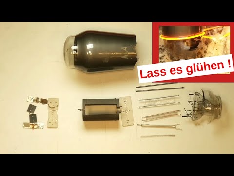 [165] , Microwave transformer, hot wire and disassembly ECC85 & AL4