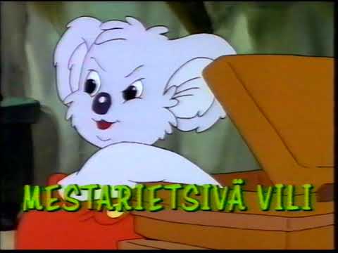 Vili Vilperi -mainokset Vili Vilperi VHS-kasetilta. (Blinky Bill) {1080p50}