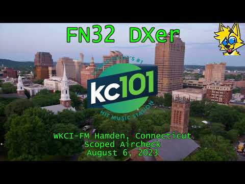 KC101 | WKCI-FM Hamden, Connecticut Scoped Aircheck (8/6/2023)