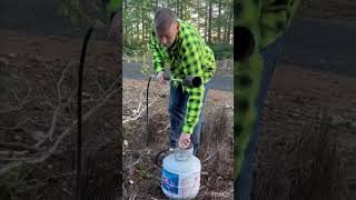 Propane torch = done playin #treefarm #shorts