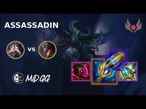 MID.GG: [ Assassadin ] Kassadin MID vs Twisted Fate | NA GRANDMASTER | LOL Season 2025