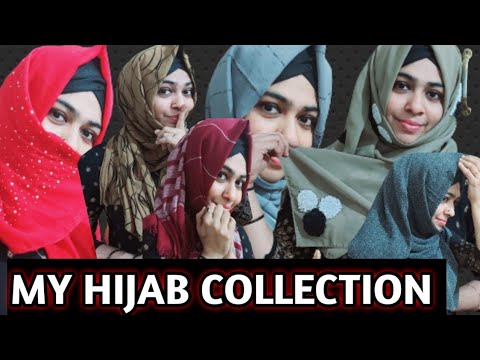 My Scarf/Hijab/Shawl Collection Hawl in Malayalam/Nachuswrld