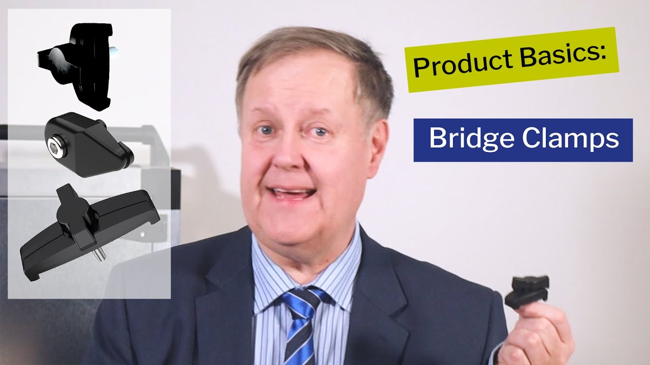 Klima-flex Bridge Clamp with Wing Knob