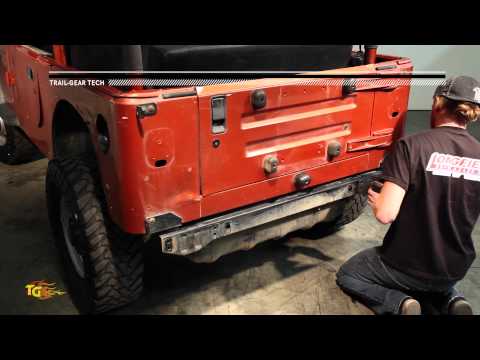 Trail-Gear Tech: Rock Defense™ YJ/TJ Rear Bumper Install