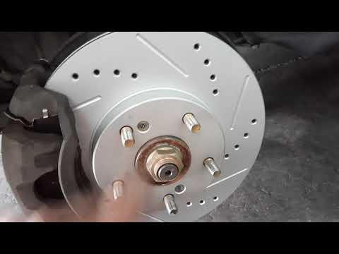 TRQ performance brake rotors! 05 Honda Accord