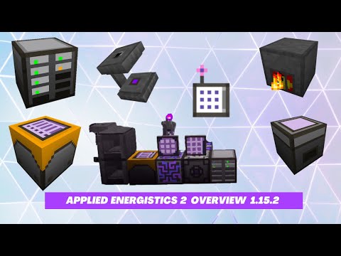 Minecraft Mod Spotlight ~ Applied Energistics 2  or AE2 ~ 1.15.2 Version What all can it do???
