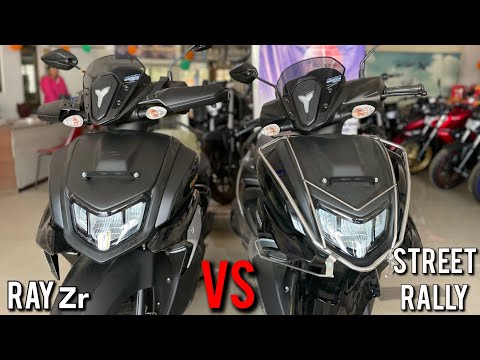 Street Rally 125 vs Ray Zr 125🔥 | Yamaha RayZr 125 Street rally comparison| Harsh verma