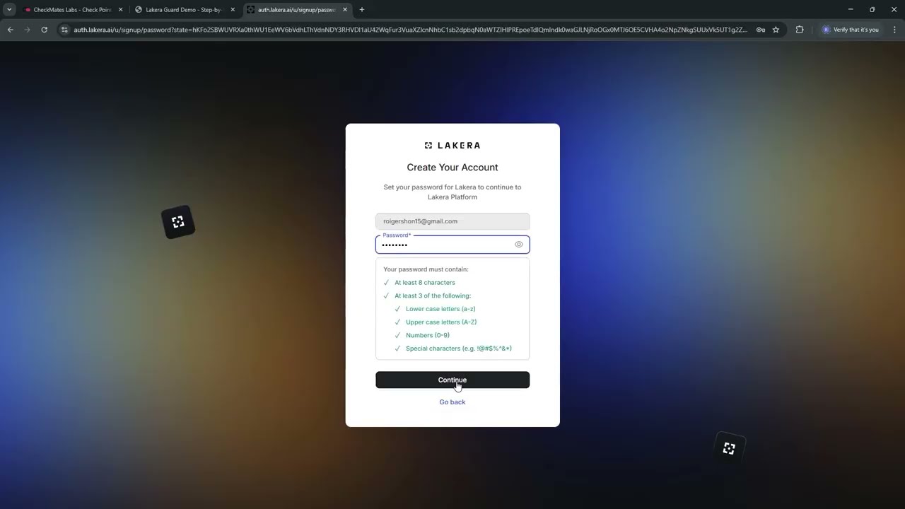 Lakera Guard Demo Video