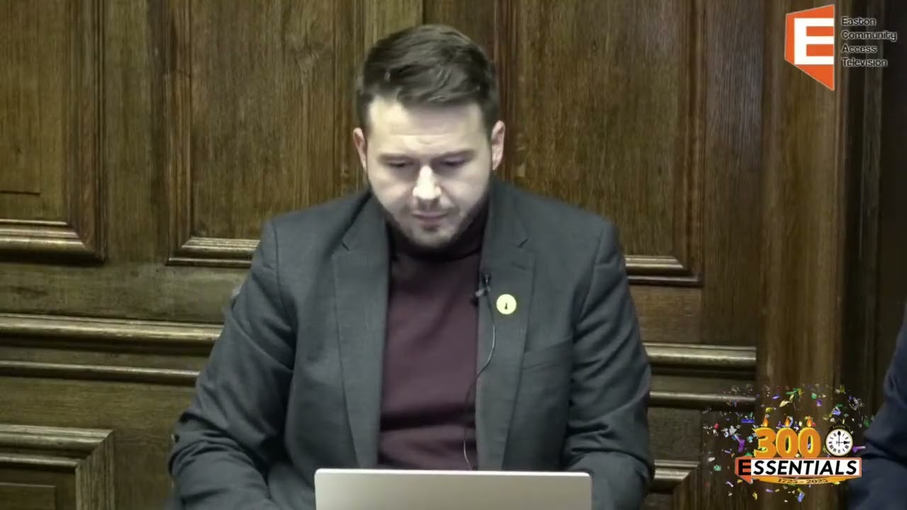 Easton Select Board Meeting   12 3 25