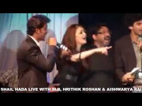 SHAIL HADA LIVE "UDI" SONG  With Hrithik Roshan & Aishwarya Rai Bacchan