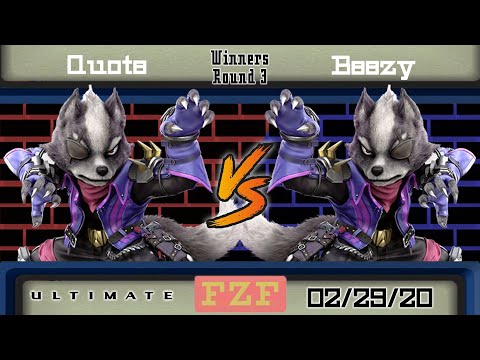 Quote (Wolf) vs. Beezy (Wolf) - Winners Rd 3 - Flat Zone February 2020