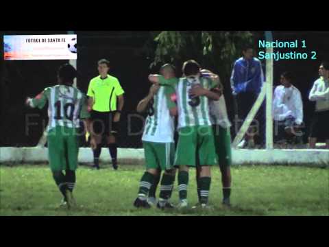 Nacional 1 -Sanjustino 2 (Gol Fores 2 a 1 Sanjustino) Clausura 2013