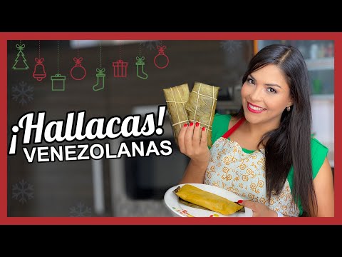 Como hacer HALLACAS navideñas Venezolanas Paso a Paso