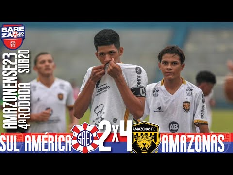 Sul América 2x4 Amazonas - 4ª Rodada / Amazonense SUB20 2023
