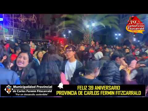 FREDY CAUSHI Y SU TREMENDA - MIX ANCASHINOS / 39 ANIVERSARIO PROVINCIA CARLOS FERMIN FITZCARRALD 💃🕺