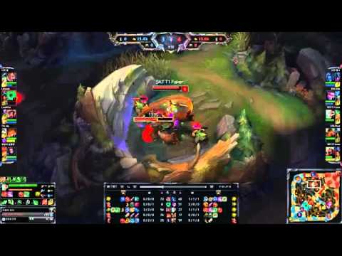 Lol Skt T1 Faker   Riven Vs Elise   Jungle   Season 5   Patch 5 12   Kr Solo Q