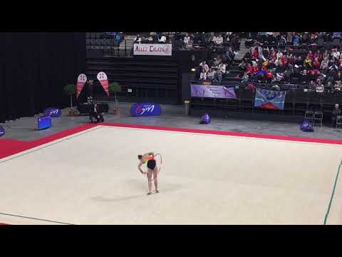 Romane Petitjean cerceau - Nat A 18+ - France Chambéry 2019