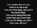 Eminem - So Bad Lyrics On Screen